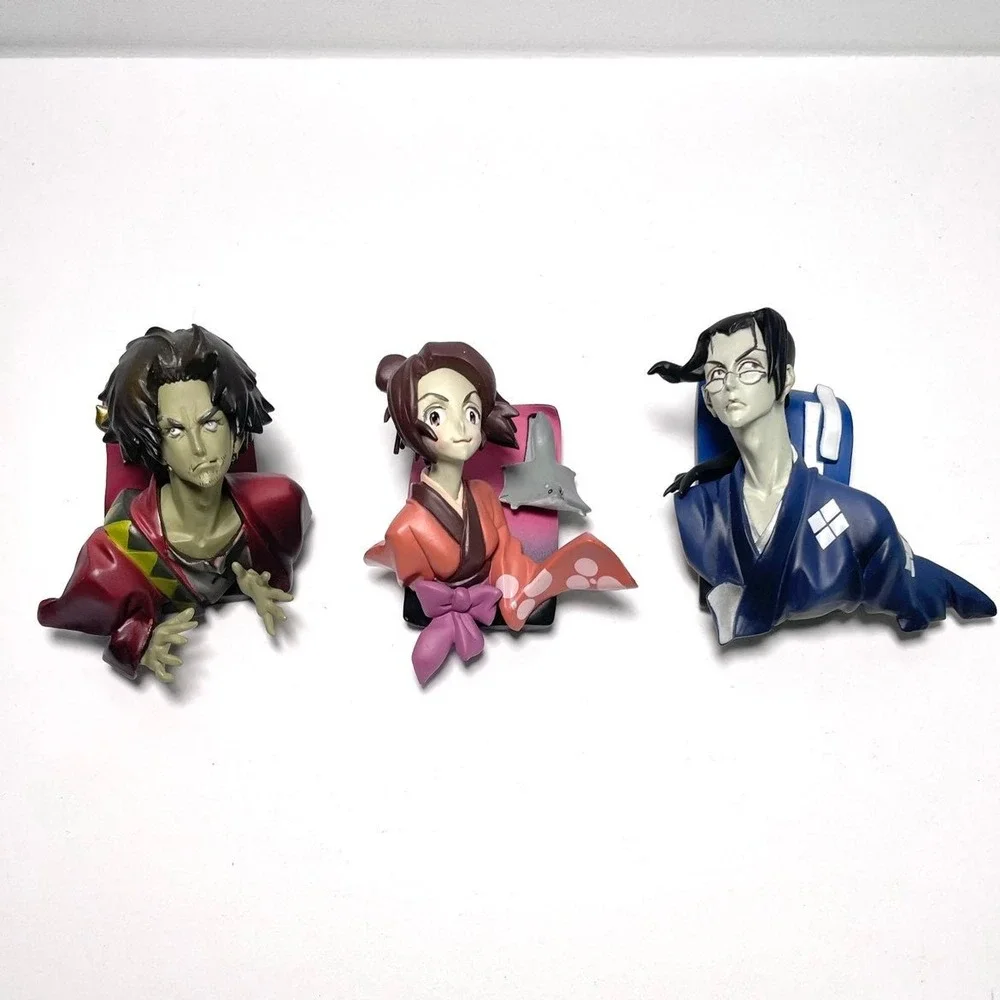 Samurai Champloo Magnet Set‎ Mugen Jin Fuu Anime Character Fridge Decor